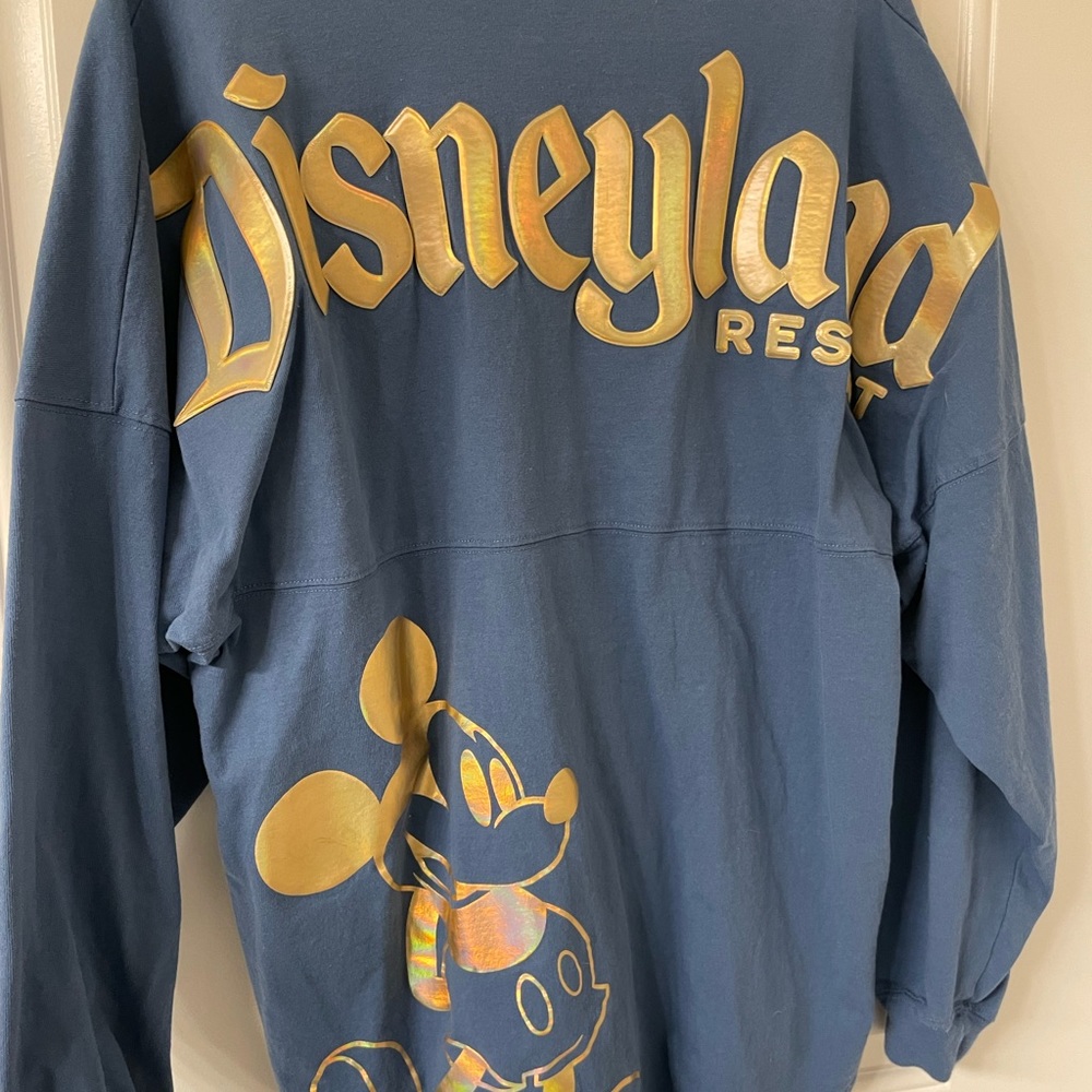 DISNEYLAND MICKEY IRIDESCENT SPIRIT JERSEY - Never worn.